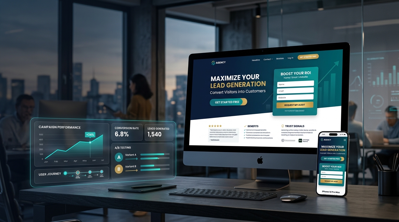 Landing Page Development